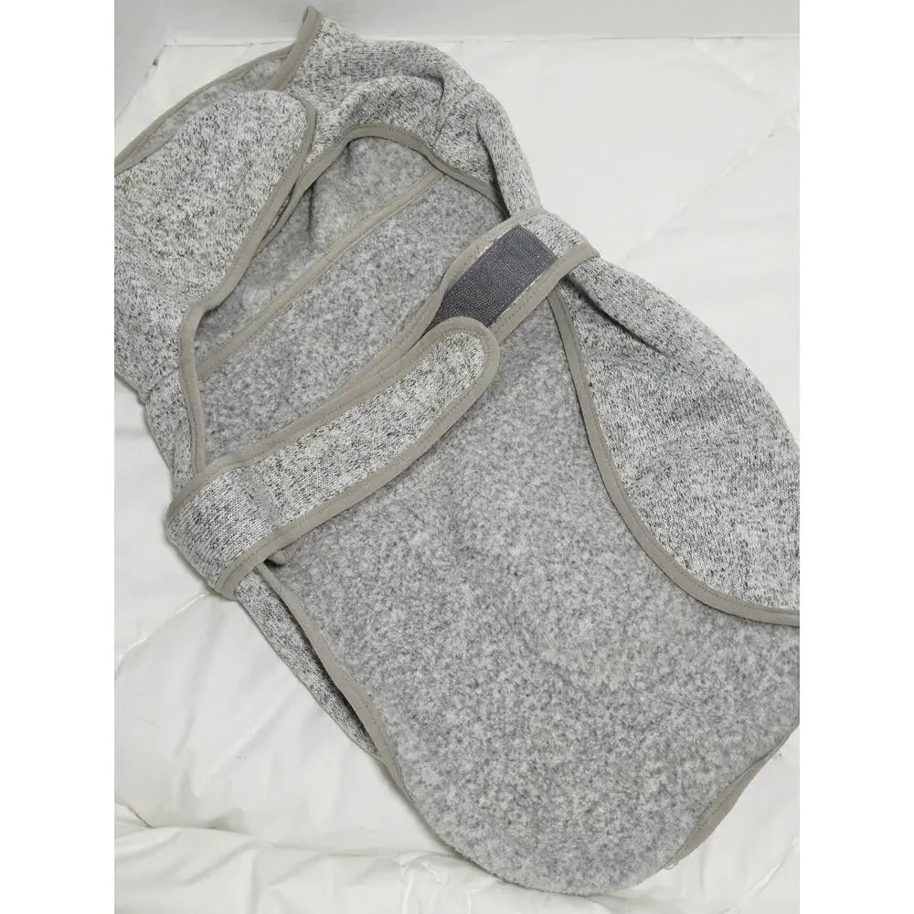 L.L.Bean Sweater Fleece Jacket Coat Large Dog Pocket Travel Outdoor Warm Ultraso